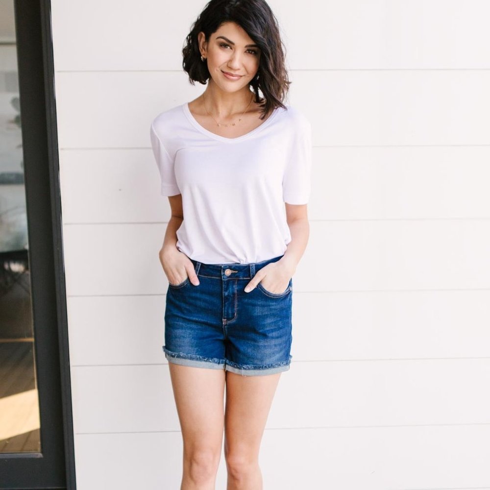 Judy Blue Shorts Dark Wash 1X NWT